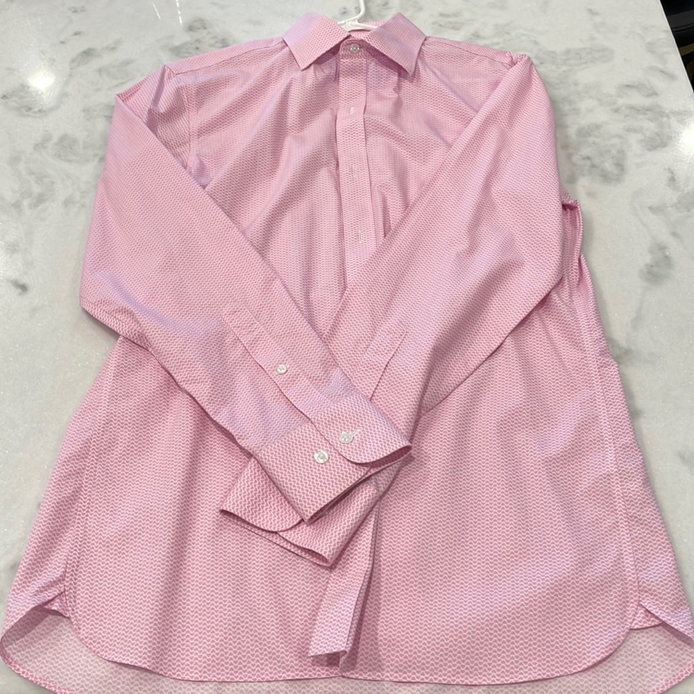 Bonobos Tailored Slim Fit 16/35 Spring Dress Shirt Wrinkle-Free